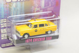 Green Light Hollywood 1/64 Die Cast 1974 CHECKER TAXI John Wick Car