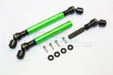 GPM Axial Grave Digger Steel FRONT + REAR Driveshafts #MJ237SA  GREEN 