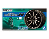 Aoshima 1/24 VOLK RACING CE28N 19inch Model Wheel Set