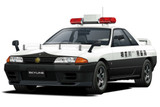 Aoshima 1/24 1991 Nissan BNR32 Skyline GT-R POLICE Car Plastic Model Kit