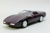 AMT Ertl 1/25 1992 CHEVY CORVETTE Convertible Plastic Model CAR -PURPLE- #6577