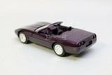 AMT Ertl 1/25 1992 CHEVY CORVETTE Convertible Plastic Model CAR -PURPLE- #6577