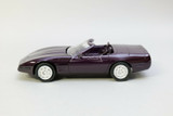 AMT Ertl 1/25 1992 CHEVY CORVETTE Convertible Plastic Model CAR -PURPLE- #6577