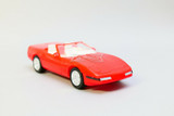 AMT Ertl 1/25 1992 CHEVY CORVETTE Convertible Plastic Model CAR -RED- #6666