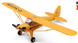 RC Piper J3 CUB Micro RC Airplane  W/ Gyro 2.4ghz  RTF 26" 