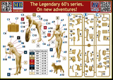 Master Box 1/24 The Legendary 60's series Plastic Model Figure Kit