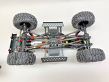 RC 1/10 Custom JEEP WRANGLER RUBICON 2-Speed  WHITE -RTR-