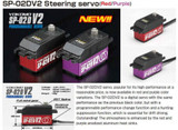 Yokomo Drift SERVO High Performance Low Profile SP-02DV2 -PURPLE-