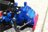 GPM Arrma Aluminum GEARBOX Front/Rear Kraton Senton Typhon Tailon # MAK012 BLUE