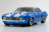 Kyosho 1/10 RC Body Shell 1969 CAMARO Z/28 200mm BLUE -Finished-