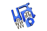 GPM Arrma Aluminum MOTOR MOUNT Front/Rear Infraction Kraton #mak01718a BLUE 