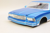 RC 1/10 Car Body 1979 CHEVY MONTE CARLO W/ Interior -Finished- BLUE