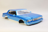 RC 1/10 Car Body 1979 CHEVY MONTE CARLO W/ Interior -Finished- BLUE