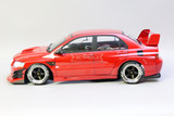 RC 1/10 Mitsubishi EVO Voltex Evo RTR W/ LED /Sound -RED-