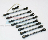 Traxxas 1/16 Mini E Revo TIE RODS Upgrade Set erv160 -GUNMETAL