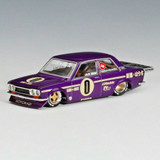 Mini GT 1/64 Die Cast DATSUN 510 Pro Street OG Kaido House Model Car -RED-