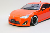 Custom RC 1/10 Drift SUBARU BRZ  AWD Drift Car RTR W/ LED -RED-