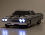  Kyosho Fazer RC Car El Camino 4wd W/ 11.1v Lipo + Charger *SILVER* -RTR- 