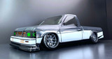 RC 1/10 Nissan Datsun D21 Pickup Truck Body Shell -CLEAR- TT-8215