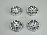 Tetsujin JASMINE RC Car Wheels INSERTS Disk  Adjustable Offset  - GUN METAL- (4 pcs )