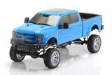 RC 1/10 FORD F250 Lifted Pick Up 4X4 KG1 Truck *RTR* -BLUE-