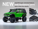 Kyosho RC 1/28 Mini Z JEEP WRANGLER Rubicon UNLIMITED * GREEN * -RTR-