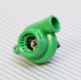 1/10 Large 3D Metal TURBO Charger -GREEN-