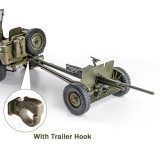 1/6 Anti TANK GUN W/ Trailer For WILLYS MB Military Jeep