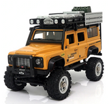 RC 1/28 Micro Land Rover DEFENDER Metal Truck 4X4 Truck *RTR* YELLOW