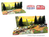 American Diorama 1/64 OVERLAND OFF ROAD 4x4 Diorama