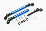 GPM Axial Grave Digger Steel FRONT + REAR Driveshafts #MJ237SA  BLUE