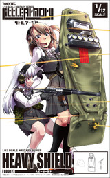 TomyTec Little Armory 1/12 LD017 Heavy Shield Plastic Model Kit 