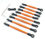 Traxxas 1/16 Mini E Revo TIE RODS Upgrade Set erv160 -ORANGE