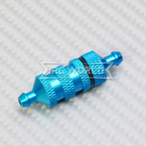 RC 1/10 Nitro Engine FUEL FILTER For Gas Lines -BLUE-