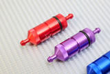 RC 1/8 Nitro Engine FUEL FILTER For Gas Lines -PURPLE-