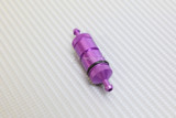 RC 1/8 Nitro Engine FUEL FILTER For Gas Lines -PURPLE-