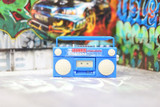 RC 1/10 Scale RADIO BOOMBOX Retro -BLUE-