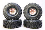 RC Truck Rims 1.9 Metal Beadlock 6 STAR Wheels 