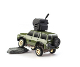 RC 1/64 Micro Rock Crawler TRUCK 4x4 w/ LED + FPV Goggles RTR -GREEN-