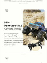 RC 1/24 MONSTER TRUCK Smasher V2 HIGHROLLER 2-Speed 4X4 *RTR* RED