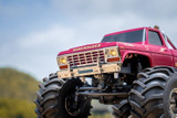 RC 1/24 MONSTER TRUCK Smasher V2 HIGHROLLER  2-Speed 4X4 *RTR* RED