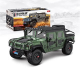 RC 1/10 HUMMER 4X4 Truck Full Option Pro 2-Speed/Sounds/LED/Smoke *RTR* Desert