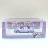 1/64 Metal Eunos Roadster MAZDA MIATA w/ Pop Up Model Car -PURPLE -