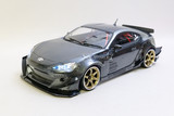 RC 1/10 TOYOTA 86 LB Pandem Wide Body Brushless W/ LED /Sound / RTR -GUN-