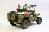 RC 1/6 WILLYS MB Military Jeep 4X4 CUSTOM w/ Sounds *RTR* 11.1V