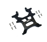 GPM For Axial SCX10-3 Jeep Wrangler Rear Chassis Support Frame SCX3015RA -BLACK-