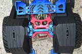 GPM For Axial SCX10-3 Jeep Wrangler Rear Chassis Support Frame SCX3015RA-BLUE-