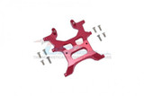 GPM For Axial SCX10-3 Jeep Wrangler Rear Chassis Support Frame SCX3015RA -RED-