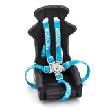 RC 1/10 Scale 5 POINT Racing Harness Seat Belts Metal Buckles (1PC) RED