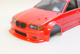 1/10 RC Car BODY Shell BMW M3 E36 Wide Body -RED- *FINISHED*